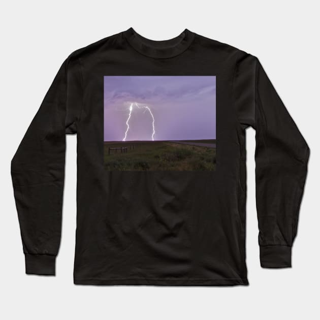 Storm Cell Long Sleeve T-Shirt by StevenElliot